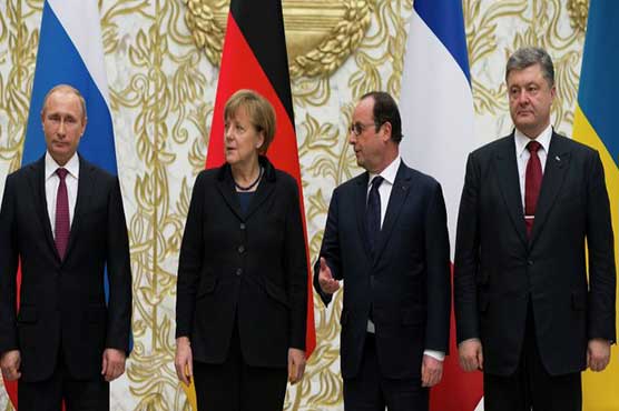 Ukraine peace talks in Paris overshadowed by Syria conflict