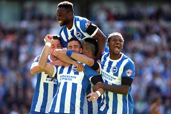Football: Leaders Brighton battle back to extend unbeaten run