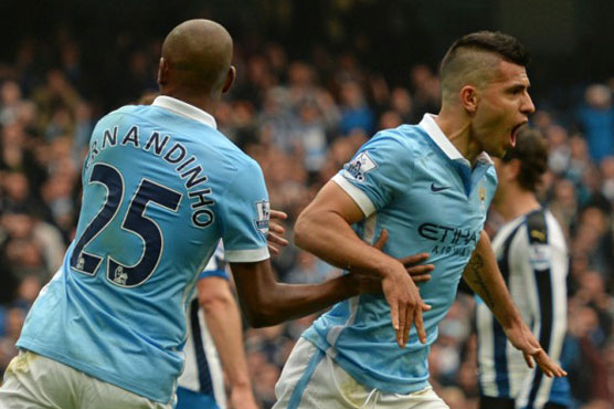 Football: 'World class' Aguero scores five in one game