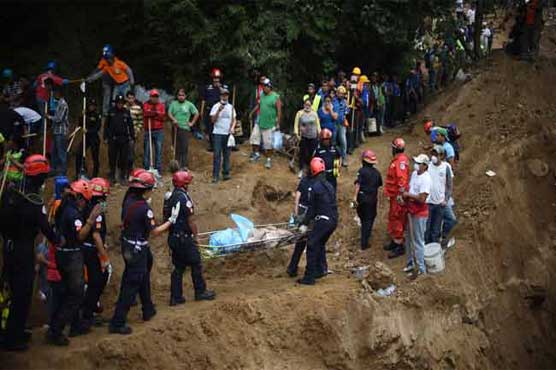 Death toll in Guatemala landslide hits 131: official