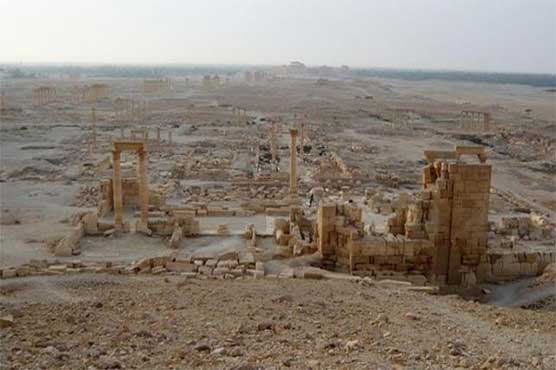 Islamic State militants blow up ancient Arch of Triumph in Palmyra