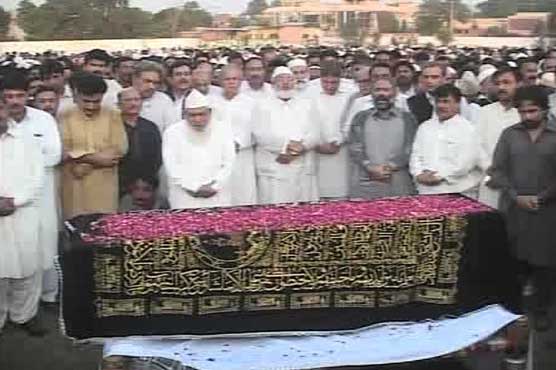 Asad Murtaza Gilani laid to rest in Multan