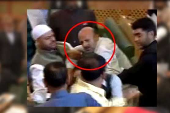BJP members assault Muslim MP for hosting beef party in Occupied Kashmir