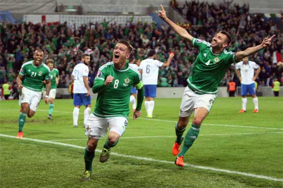 Football: Davis double seals historic Euro berth for Northern Ireland