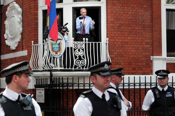 UK police end round-the-clock Assange embassy guard 