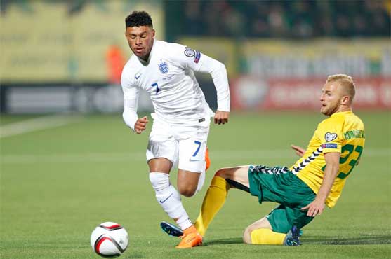 Football: Perfect 10 for England after Lithuania victory