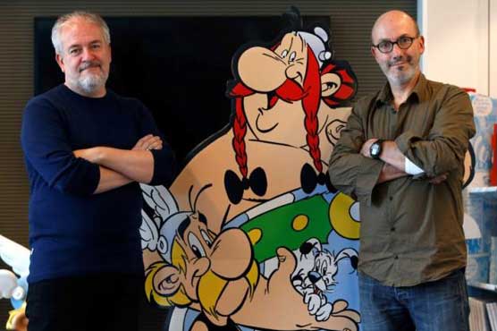 Assange inspires new character in latest Asterix comic