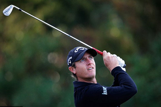 Golf: Colsaerts, Sullivan share first round lead in Portugal 