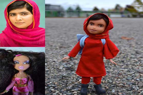 Canadian artist transforms Bratz dolls into Malala Yousafzai
