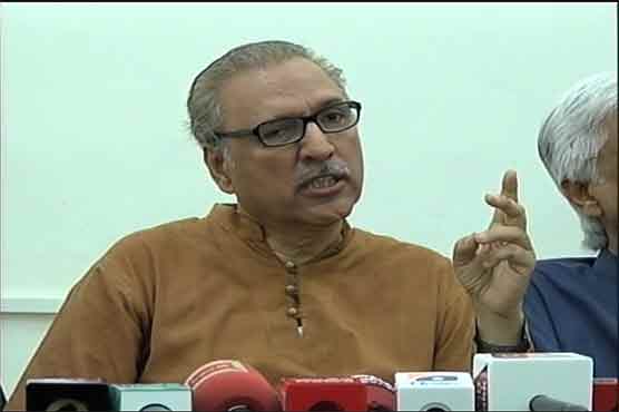 Rigging with PTI for LB polls has already started in Sindh: Arif Alvi