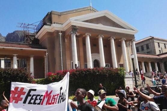 Student protests shut three top South African universities