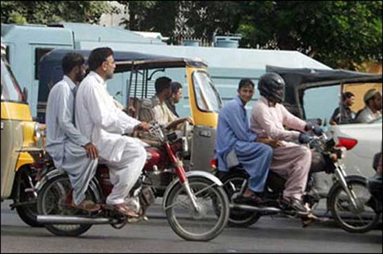 Karachi: Ban on pillion riding imposed from midnight of October 10