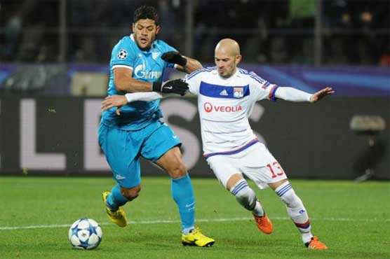 Football: Zenit in sight of last 16 after Lyon win