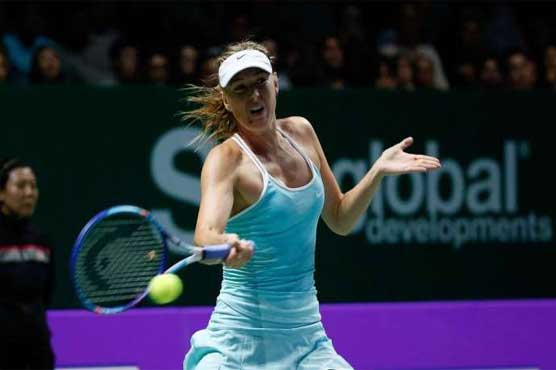 Tennis: She's back - Sharapova floors top seed in Singapore