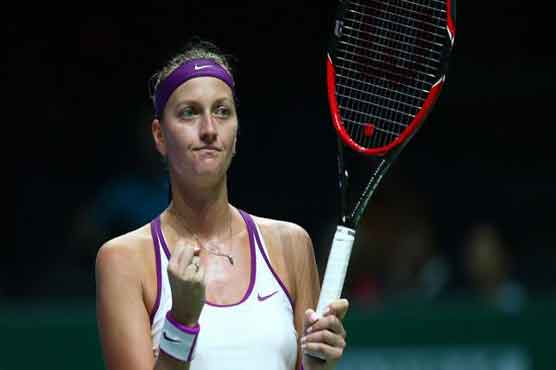 Tennis: Czech mate as Kvitova wins battle of lefties