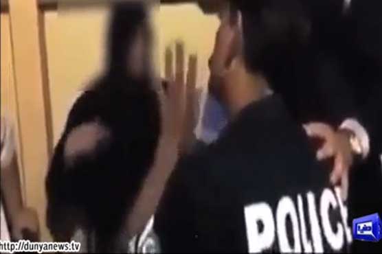 Karachi police say policeman in video guard of security company 