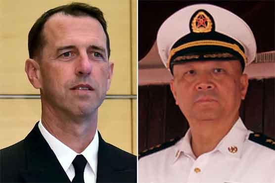 Top US, Chinese naval officers hold video talks