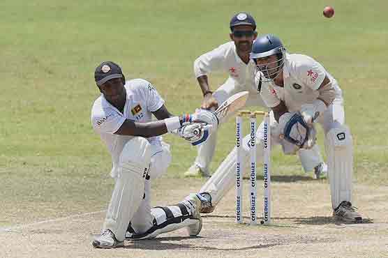 Mathews, Perera revive Sri Lanka in India Test
