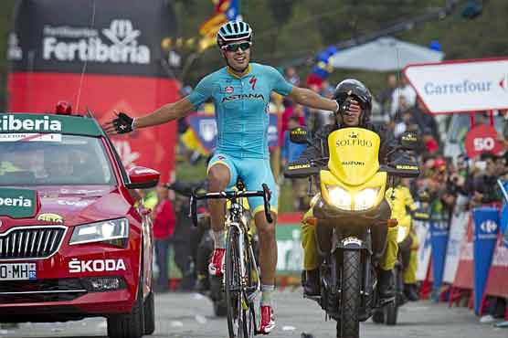 Cycling: Froome's hopes of Vuelta glory all but go up in smoke