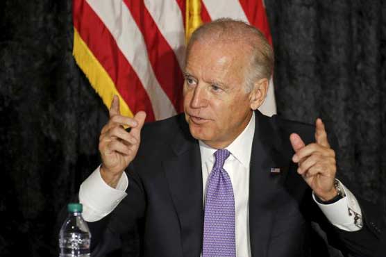 Biden says cannot say yet whether he will mount White House run