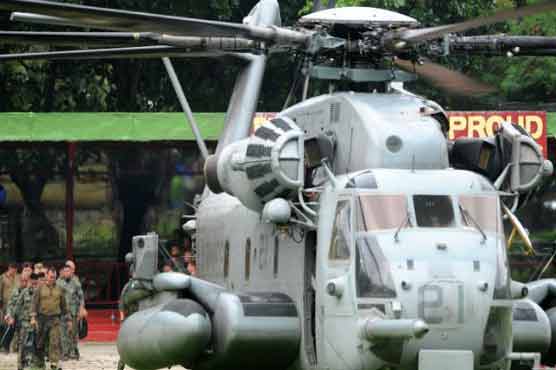 US Marine killed, 11 injured in helicopter training crash