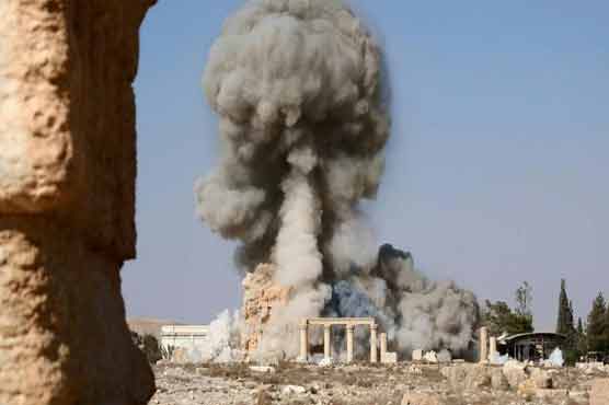 IS blows up famed tower tombs at Syria's Palmyra