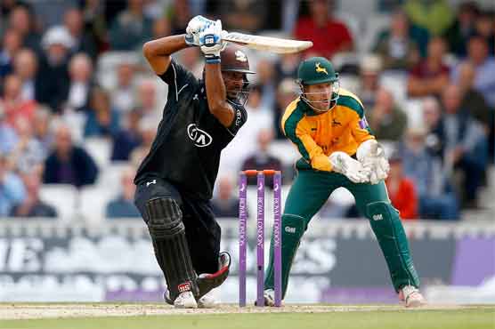 Sangakkara century sends Surrey to Lord's