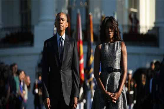 Obama leads US in moment of silence on 9/11