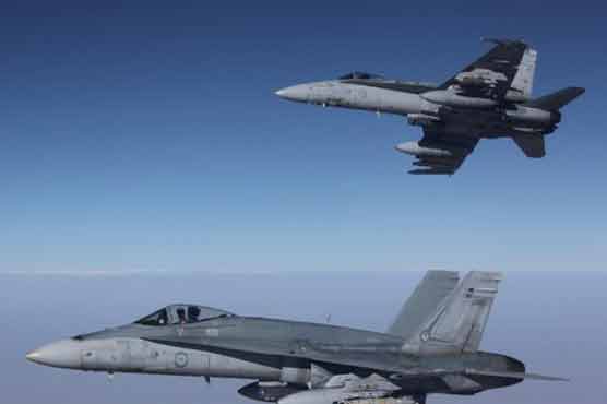 Australian warplanes make first air strike in Syria