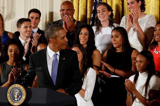Obama honors Connecticut women's basketball champs - again