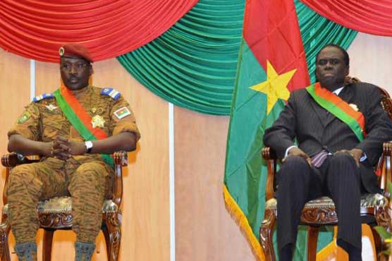 Burkina Faso president, PM 'held by presidential guard' 