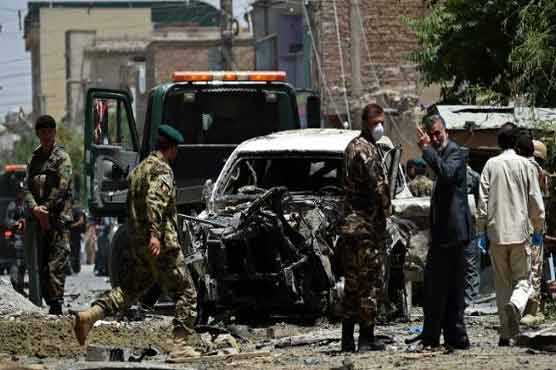 Taliban suicide car bombing kills four near Kabul: officials