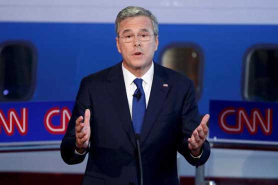 Trump spars with Bush, Fiorina, at contentious Republican debate