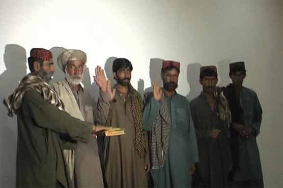 Seven ferraris lay down arms in Balochistan