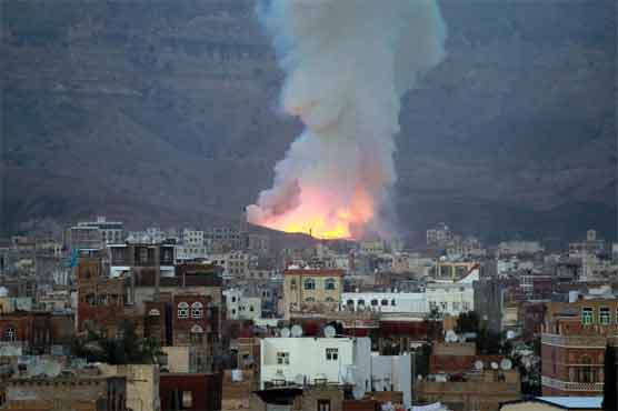 15 killed as Saudi-led planes pound Yemen's Sanaa