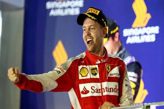 Formula One: Vettel wins Singapore Grand Prix