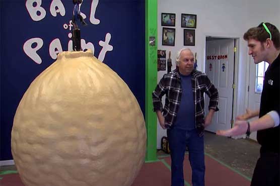 Watching paint dry leads to Guinness world record in rural Indiana