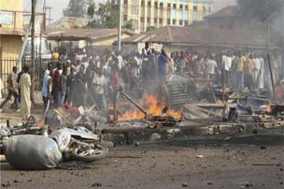 Death toll hits 117 after NE Nigeria bombings: medics