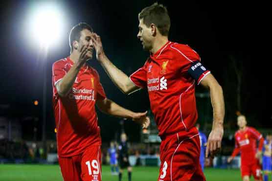 Football: Liverpool survive League Cup scare, Newcastle out