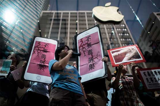 Apple under fire for factory conditions as iPhone launched  