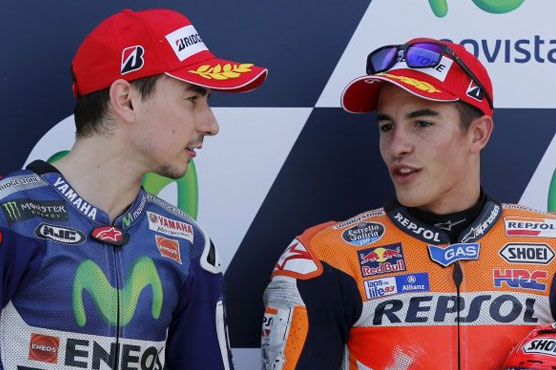 Motorcycling: Marquez storms to Aragon GP pole 