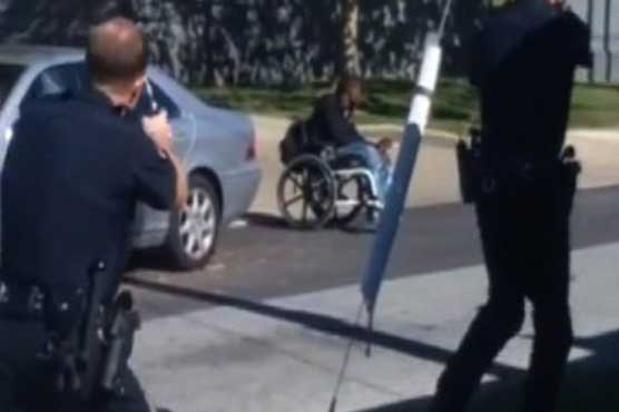 Police shooting of man in wheelchair sparks controversy in US