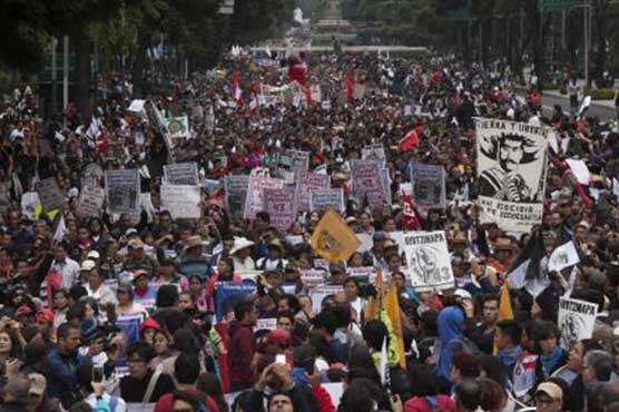 Mexico marks one year since 43 students vanished
