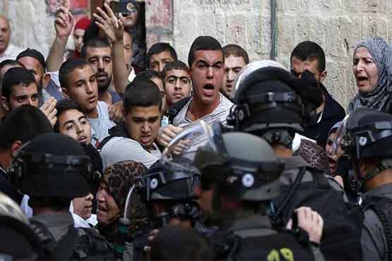 Clashes rock Jerusalem mosque compound on Eid holiday