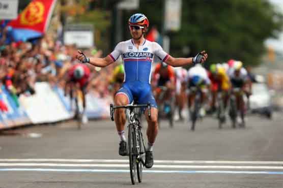 Cycling: Slovakia's Sagan captures world road race crown