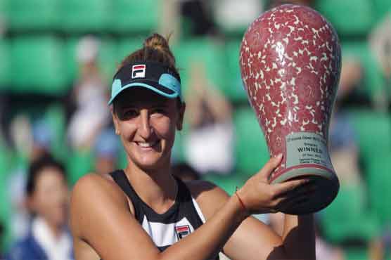 Tennis: Begu stops qualifier Sasnovich to win in Seoul