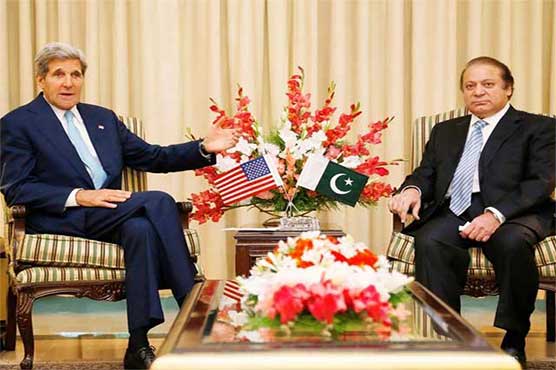 Nawaz, Kerry discuss issues of mutual interest