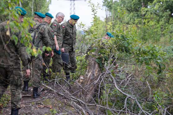 Polish army inspects alleged site of Nazi gold train