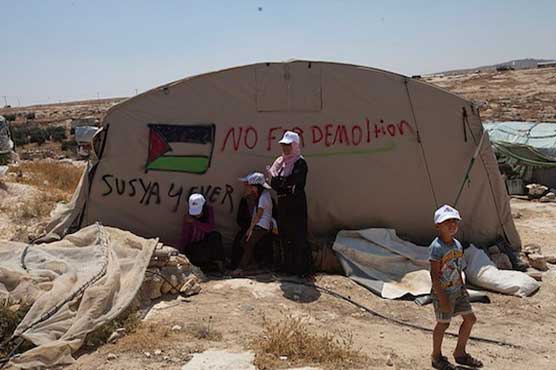 Palestinians bring plight of threatened village to US 