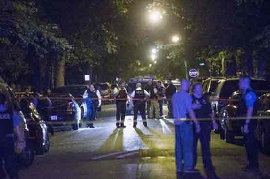 Two killed and three, including infant, hurt in Chicago shooting